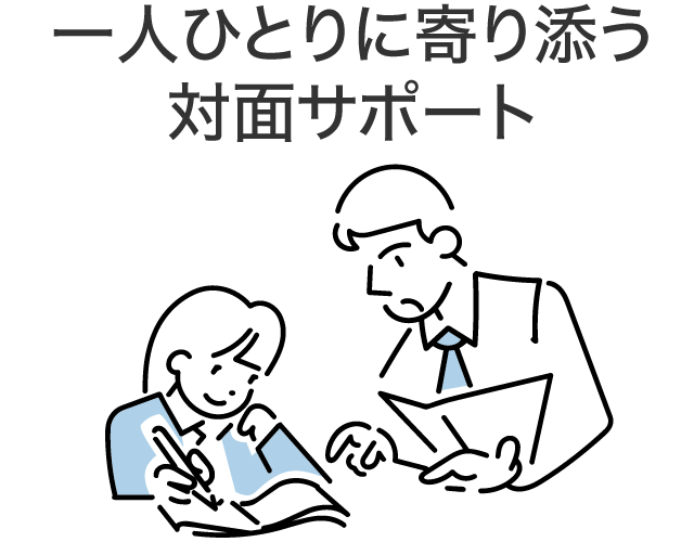 校内完結の安心と効率